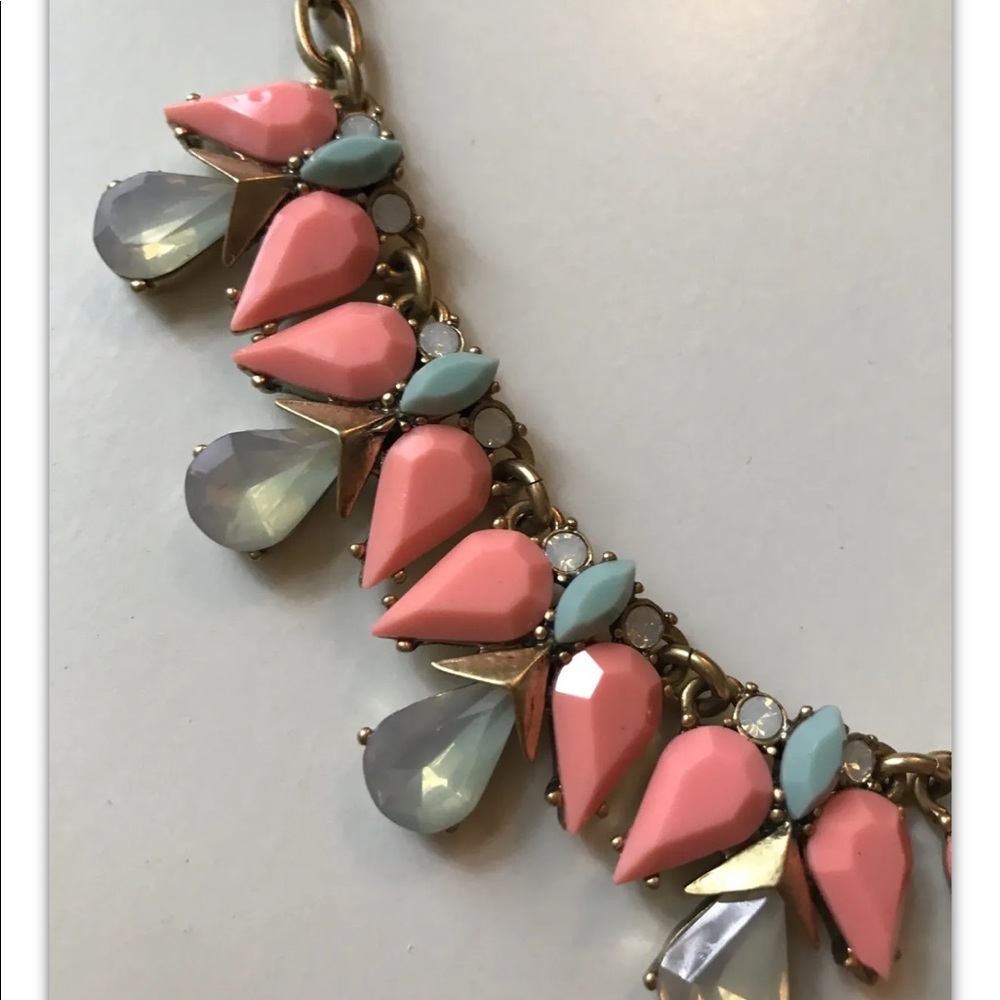 J.CREW EUC CRYSTALS STATEMENT NECKLACE - Picture 3 of 5